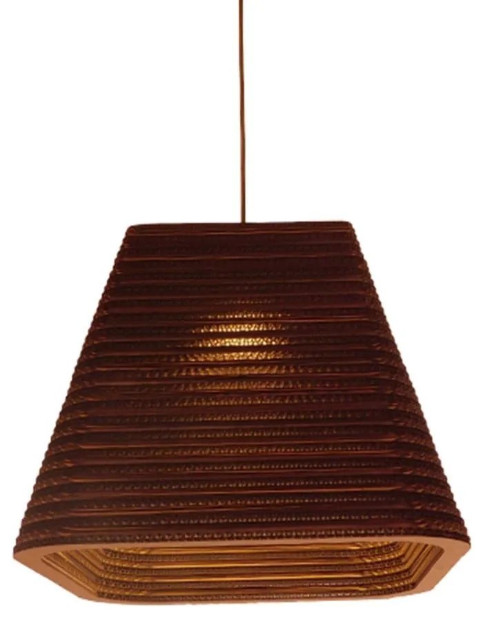 Φωτιστικό Οροφής 3D Corfu 01295 Brown GloboStar Paper