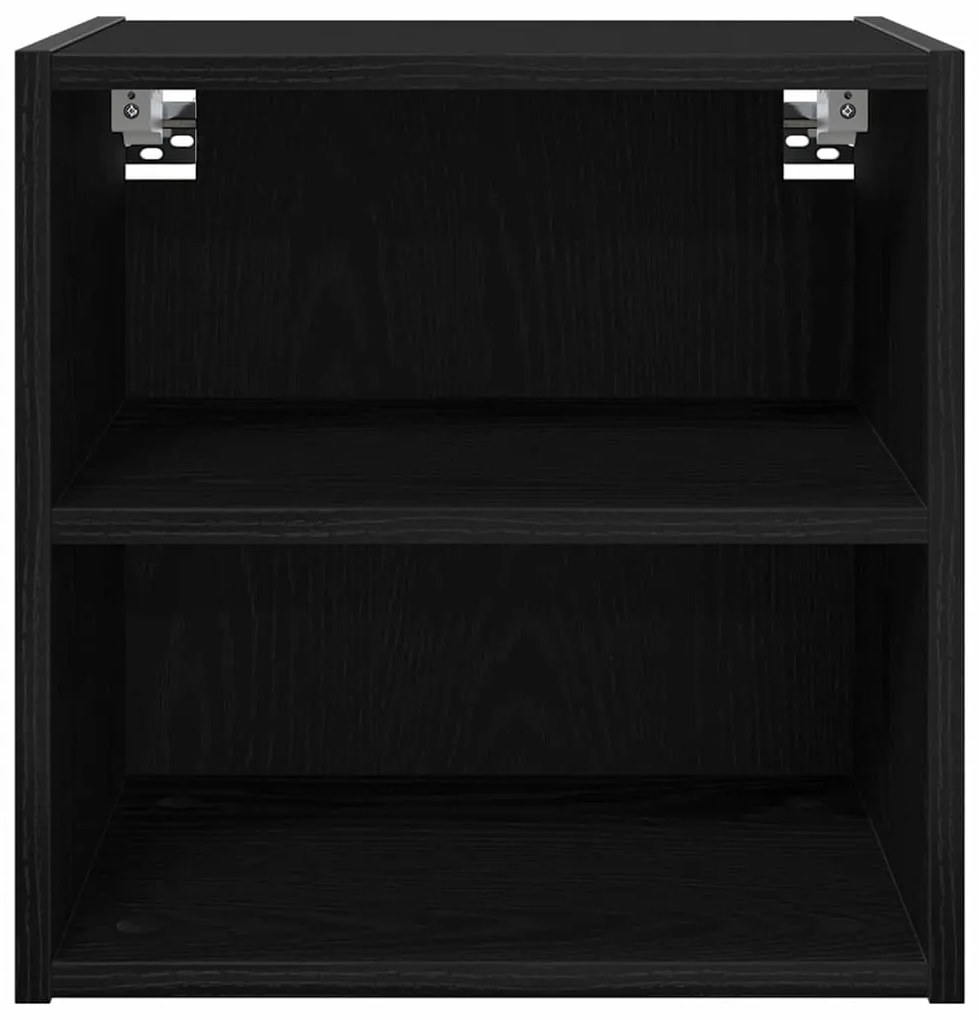 vidaXL Κρεμαστό ντουλάπι Riga Μαύρη Οξυά 40 x 29,5 x 40 εκ.