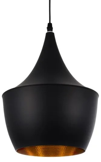 Κρεμαστό Φωτιστικό Μεταλλικό SHANGHAI BLACK Μαύρο 01025-A Globostar-01025-A-Μαύρο 01025-A