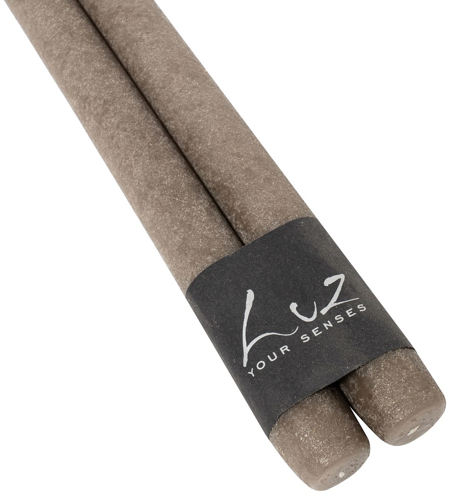 Taper Candle Eladro 40cm σετ 2 τεμαχίων Velvet - Luz your senses 238.54-54