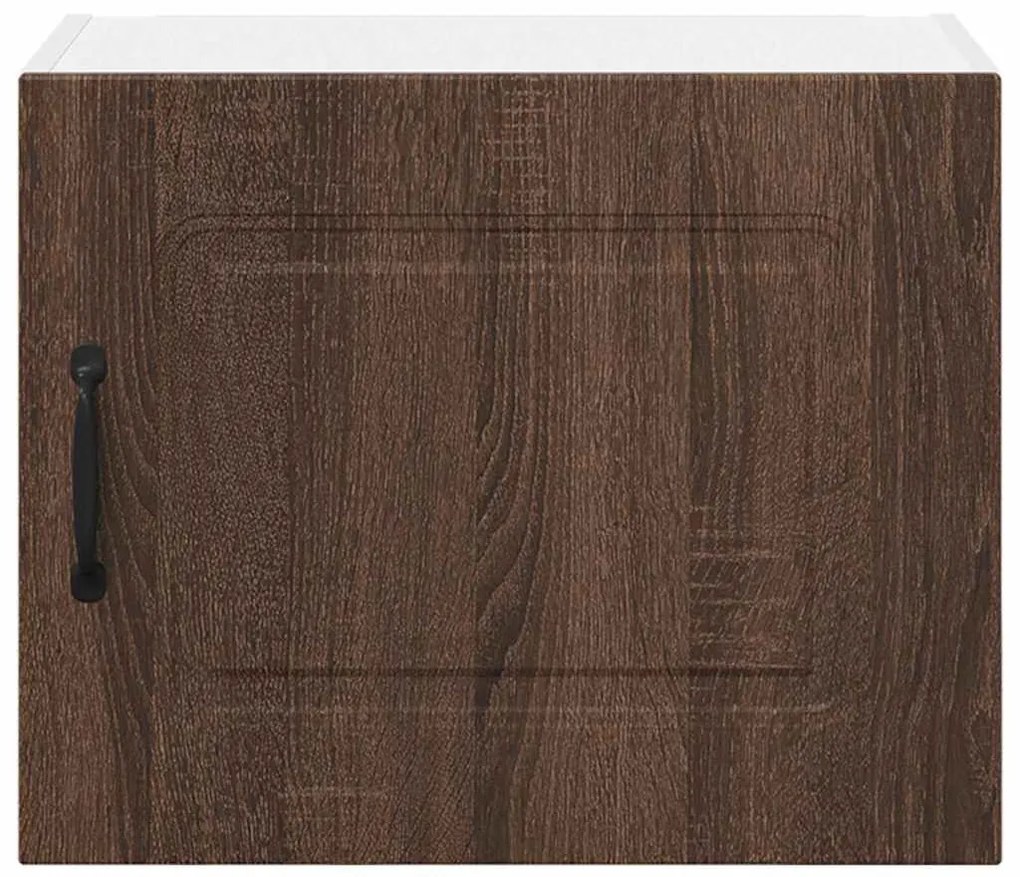 vidaXL Κρεμαστό ντουλάπι κουζίνας 2 pcs Καφέ δρυς 50 x 31 x 40 εκ.