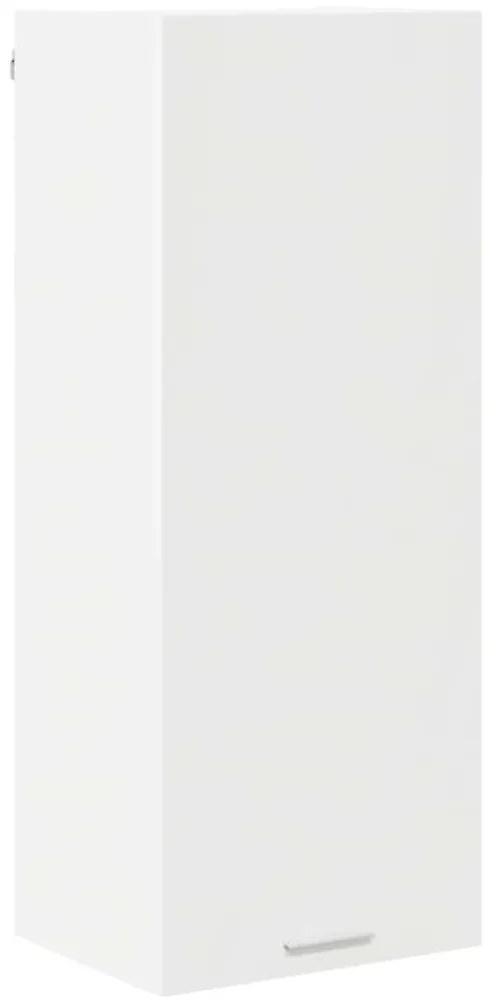 vidaXL Κρεμαστό ντουλάπι Λευκό 40 x 31 x 100 εκ. Επεξεργασμένο ξύλο