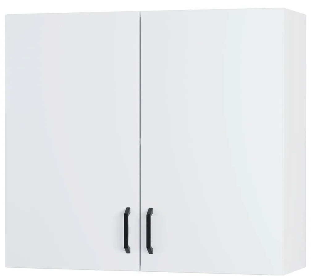 Modest Πάνω Ντουλάπι Λευκό 80x30x72εκ - W8072M02