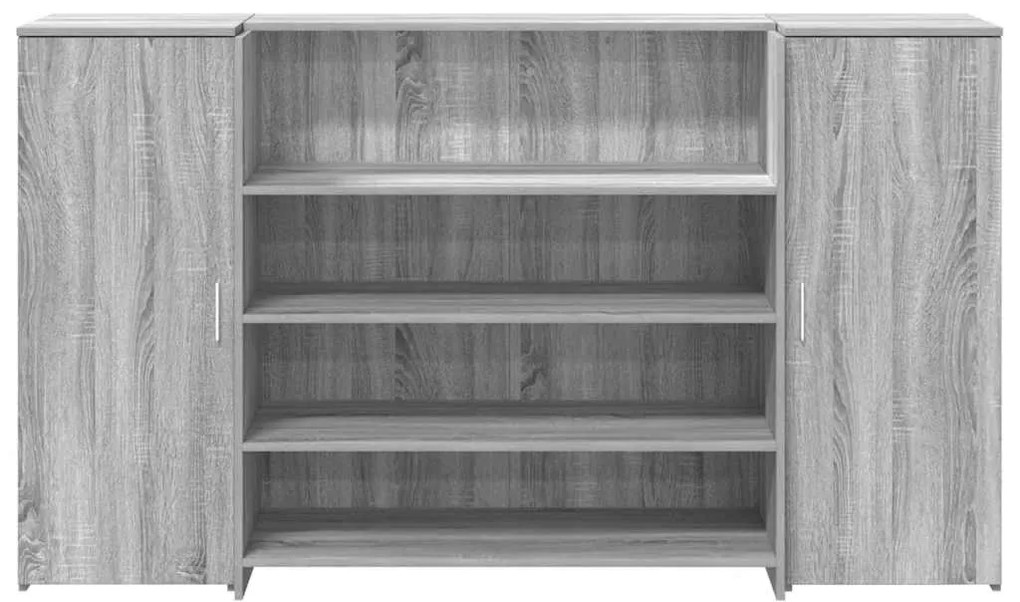 vidaXL Γραφείο υποδοχής 180x50x103,5 εκ. Επεξεργασμένο Ξύλο