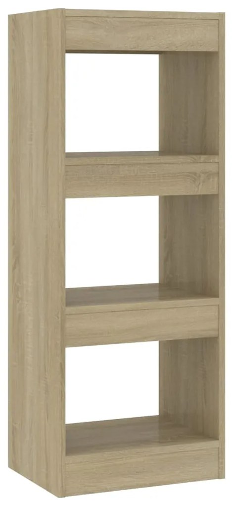 vidaXL Βιβλιοθήκη/Διαχωρ. Χώρου Sonoma Δρυς 40x30x103 εκ. Επεξ. Ξύλο