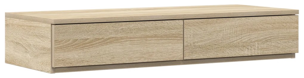 vidaXL Συρτάρια Κρεβατιού Σονομά 75x36,5x16,5 εκ Επεξεργασμένο Ξύλο