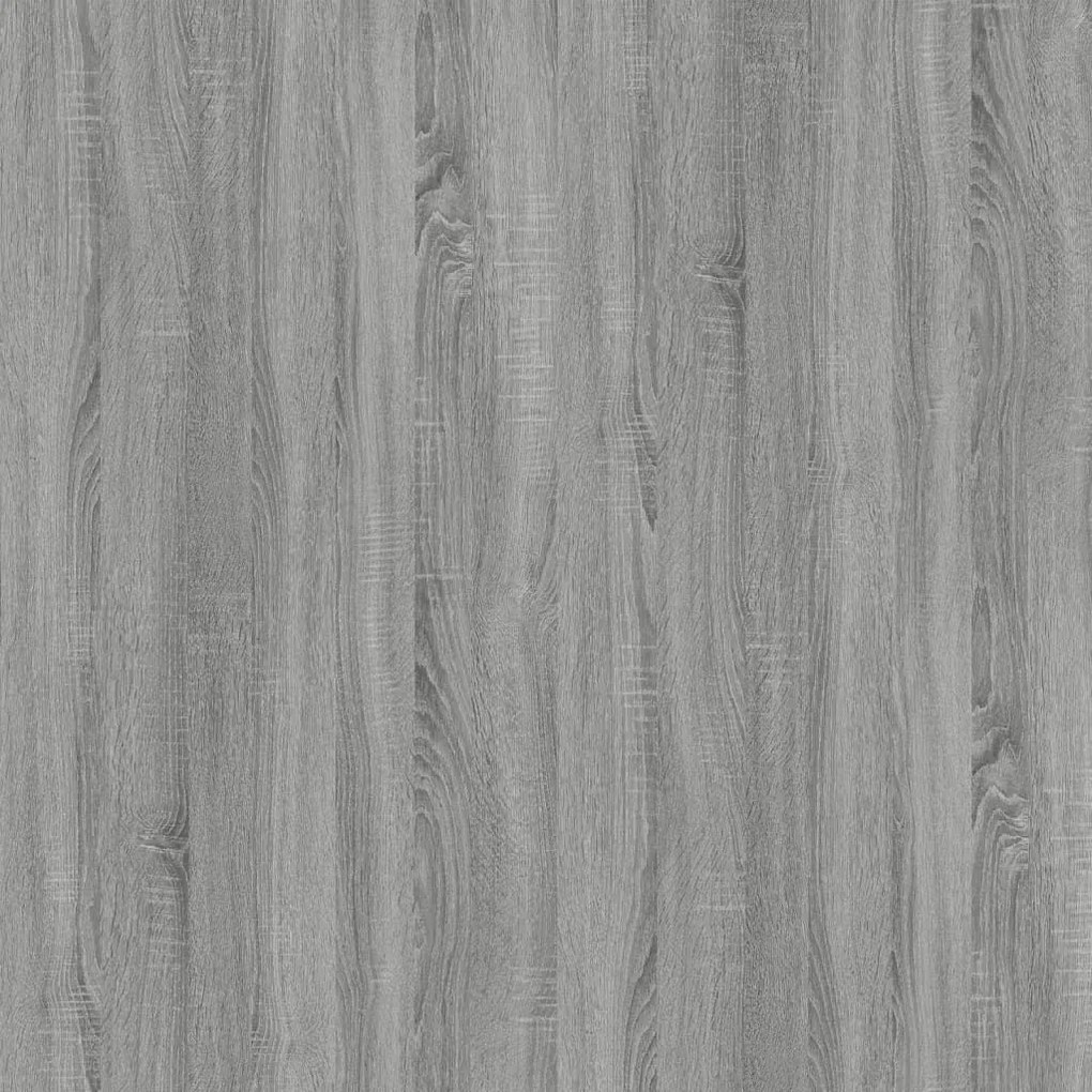 Ντουλάπι Γκρι Sonoma 100x30x59,5 εκ. από Επεξεργασμένο Ξύλο - Γκρι