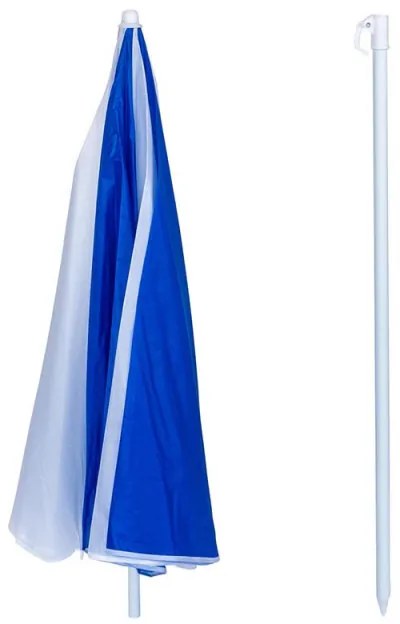 Ομπρέλα παραλίας Muhler U5037 651449, 180x180 cm, Χωρίς βάση, Βραχίονας σπασίματος, 8 πλευρές, Ποικιλία
