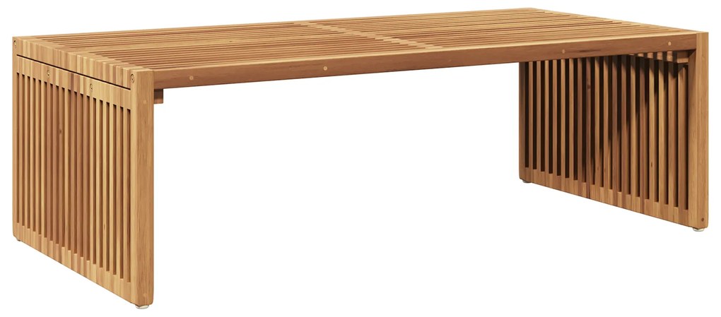 vidaXL Τραπεζάκι κήπου 110x55x35.5 εκ. Μασίφ ξύλου teak