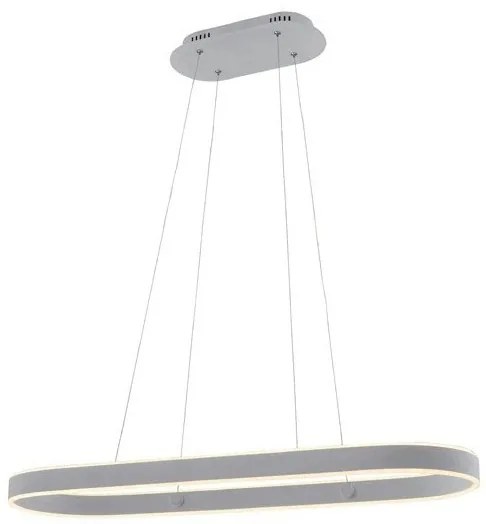 Κρεμαστό Φωτιστικό Οροφής Led Λευκό 144-16014 Eurolamp-144-16014-Λευκό 144-16014