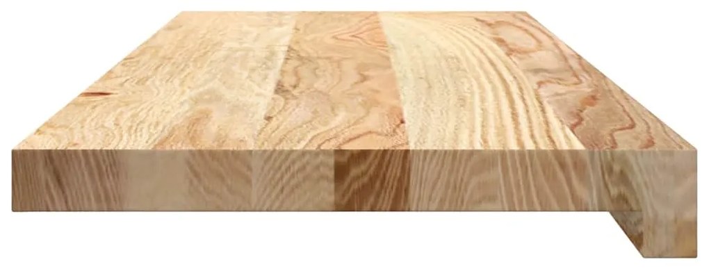 vidaXL Πατάκια Σκάλας 2 τεμ. 70x25x2 εκ. Ακατέργαστο Μασίφ Ξύλο Δρυός
