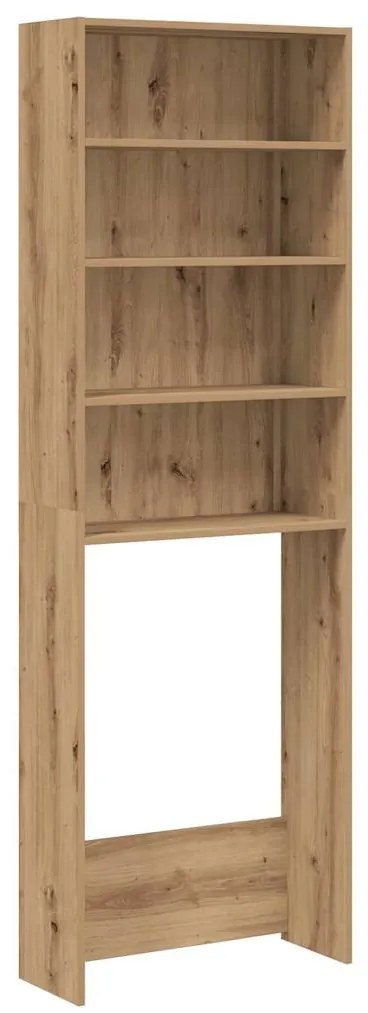 vidaXL Ντουλάπι πλυντηρίου ρούχων Artisan Oak 64x24x190 cm