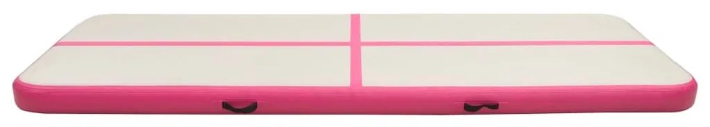 Στρώμα Ενόργανης Φουσκωτό Ροζ 300 x 100 x 20 εκ. PVC με Τρόμπα - Ροζ