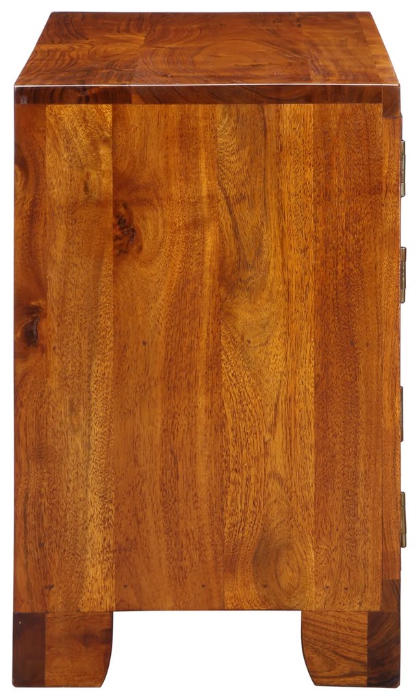 vidaXL Ντουλάπα Παπουτσιών 90x35x55 εκ. Στρατηγική Ξυλεία Ακακίας