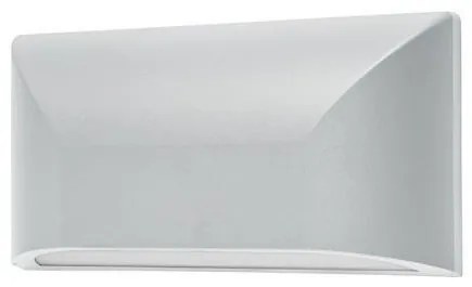 Απλίκα Φωτιστικό Τοίχου LED 6W 4000Κ IP65 Slim Pro Eurolamp-145-52074-Λευκό 145-52074