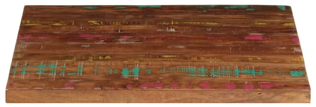 vidaXL Επιφάνεια Τραπεζιού Τετράγωνη 80x80x3,8 εκ. Ανακυκλωμένο Ξύλο