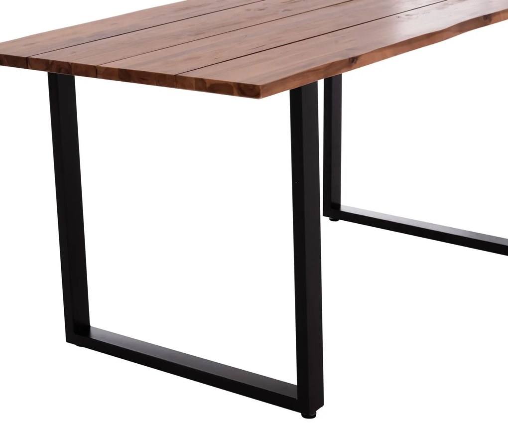 Τραπέζι FRIGGO C6375.02 Ξύλο Ακακίας πάχους 2,6 εκ. 160x80x76Υεκ. 160x80x76 εκ.