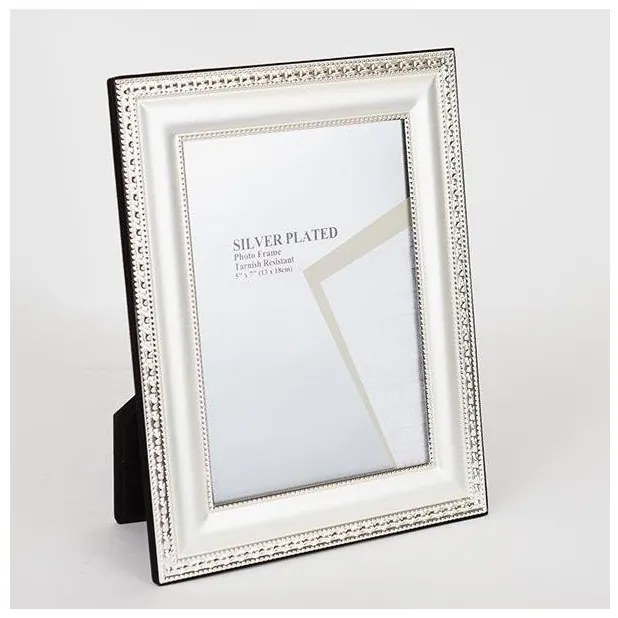 Κορνίζα Μεταλλική Επάργυρη Ασημί 13x18cm 756-10027 Estheti-756-10027-Ασημί 756-10027