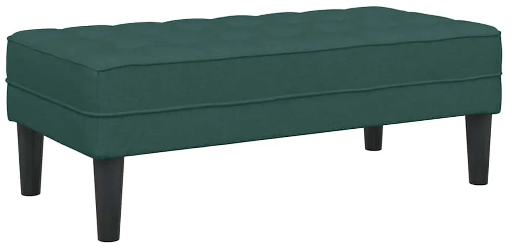 vidaXL Σετ Καναπέ 2 pcs Σκούρο Πράσινο 173 x 131 x 67 εκ ύφασμα