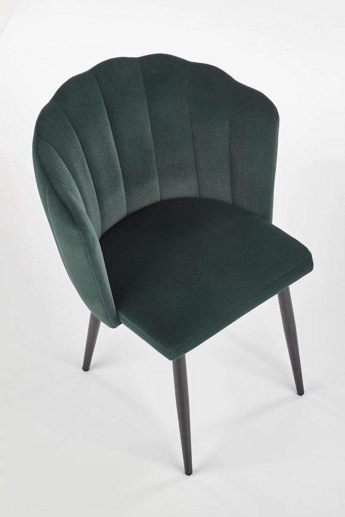 K386 chair, color: dark green DIOMMI V-CH-K/386-KR-C.ZIELONY
