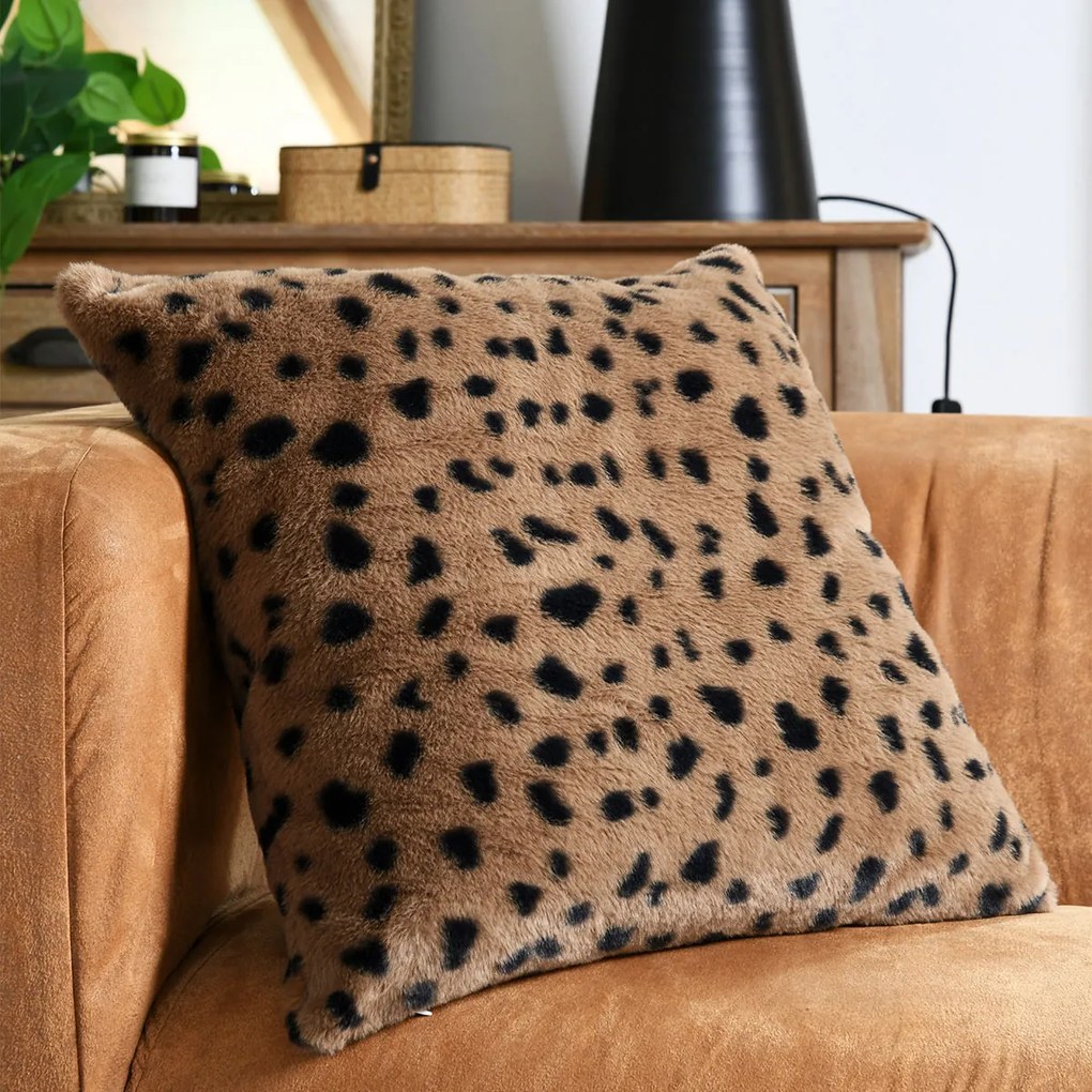 Διακοσμητικό Μαξιλάρι Γούνινο (45x45) S-F Fauves Moka C1D939006