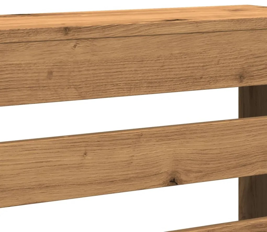 vidaXL Κάλυμμα Καλοριφέρ Αρτισιανή Δρυς 175x20x82εκ Επεξεργασμένο Ξύλο