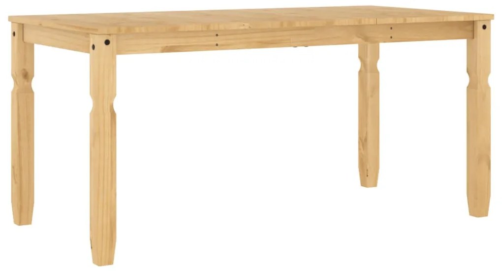 vidaXL Τραπεζαρία Corona 160 x 80 x 75 εκ. από Μασίφ Ξύλο Πεύκου