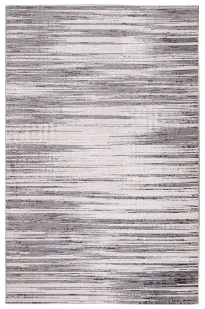 Χαλί All Season (160x230) Βιοκαρπέτ Lisboa L476A White/D.Grey