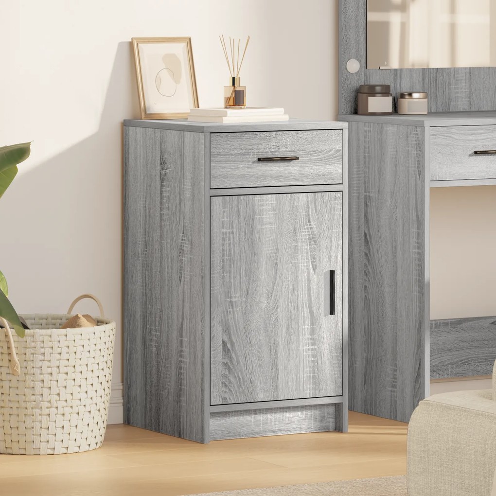vidaXL Σιαγκόρι Γκρι Σοναμά 40x41x75 εκ Επεξεργασμένο Ξύλο