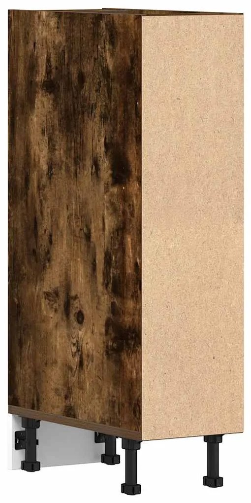 vidaXL Ντουλάπι "Riga" Καπνιστή Δρυς 20x44,5x81,5 εκ. από Τεχνητό Ξύλο