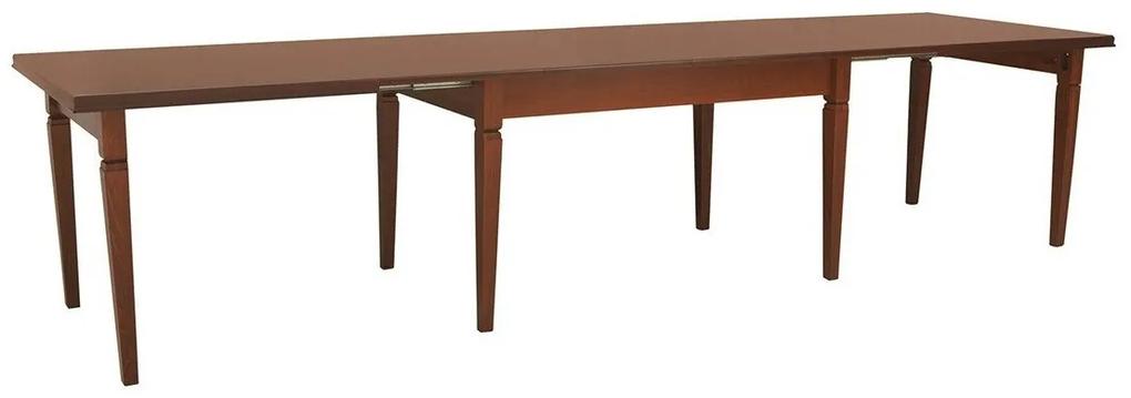 Τραπέζι Boston C122, Καστανό, 78x100x160cm, 103 kg, Επιμήκυνση, Ξύλο, Ξύλο: Οξιά | Epipla1.gr