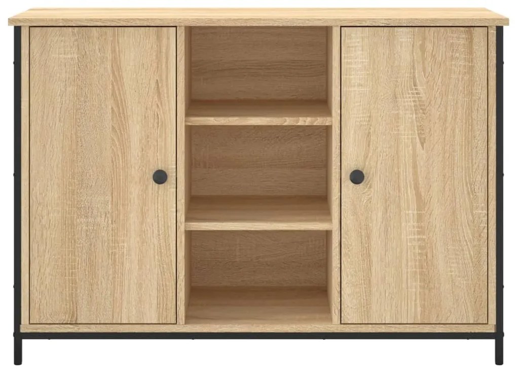 vidaXL Μπουφές Sonoma Δρυς 100 x 35 x 70 εκ. από Επεξεργασμένο Ξύλο