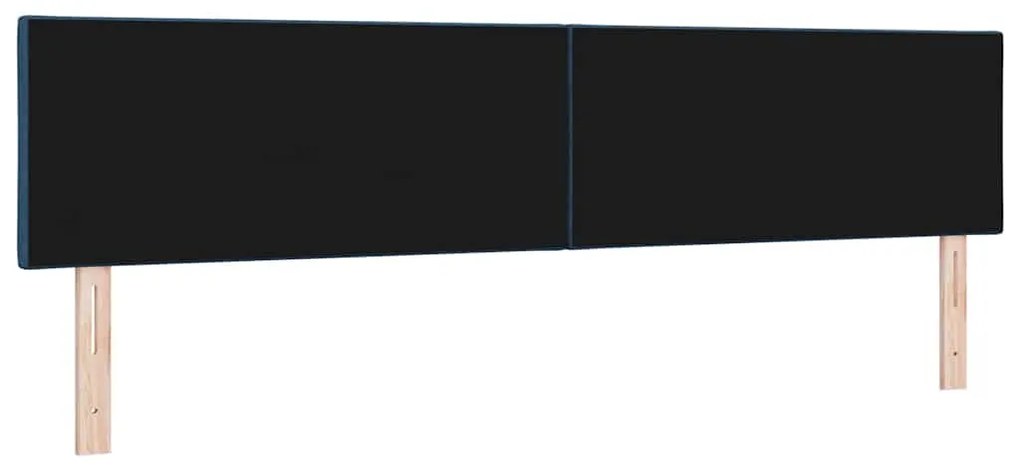 vidaXL Υφασμάτινο Κεφαλάρι Geometric με κεφαλάρι Μπλε 200 cm ύφασμα