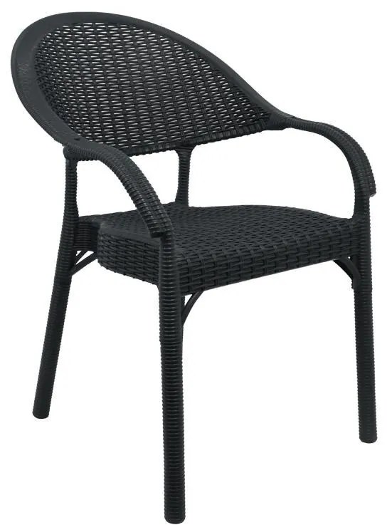 Outdoor Chair Hilda Fylliana Anthracite 60*62*85 cm