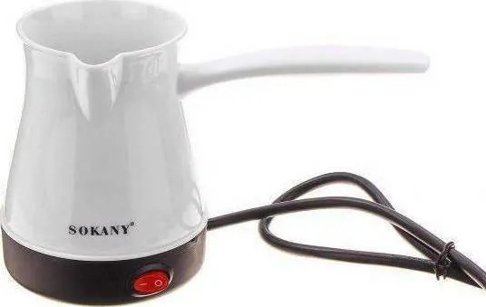 Sokany SK-219 Ηλεκτρικό Μπρίκι 600W με Χωρητικότητα 500ml White