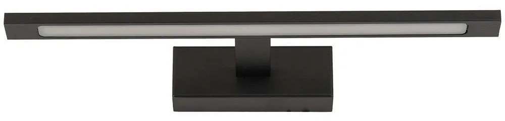 Φωτιστικό Τοίχου - Απλίκα Gallery 18000 41,5x13,5x5cm Led 12W Black TK Lighting Μέταλλο,Πλαστικό