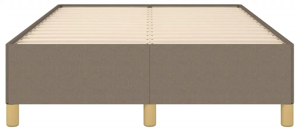 Πλαίσιο Κρεβατιού χωρίς στρώμα Taupe 120x190 εκ. Υφασμάτινο 3269642