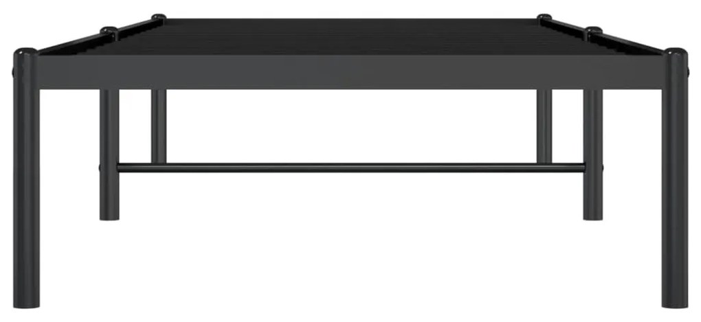 ΠΛΑΙΣΙΟ ΚΡΕΒΑΤΙΟΥ ΜΑΥΡΟ 75 X 190 ΕΚ. ΜΕΤΑΛΛΙΚΟ 350836