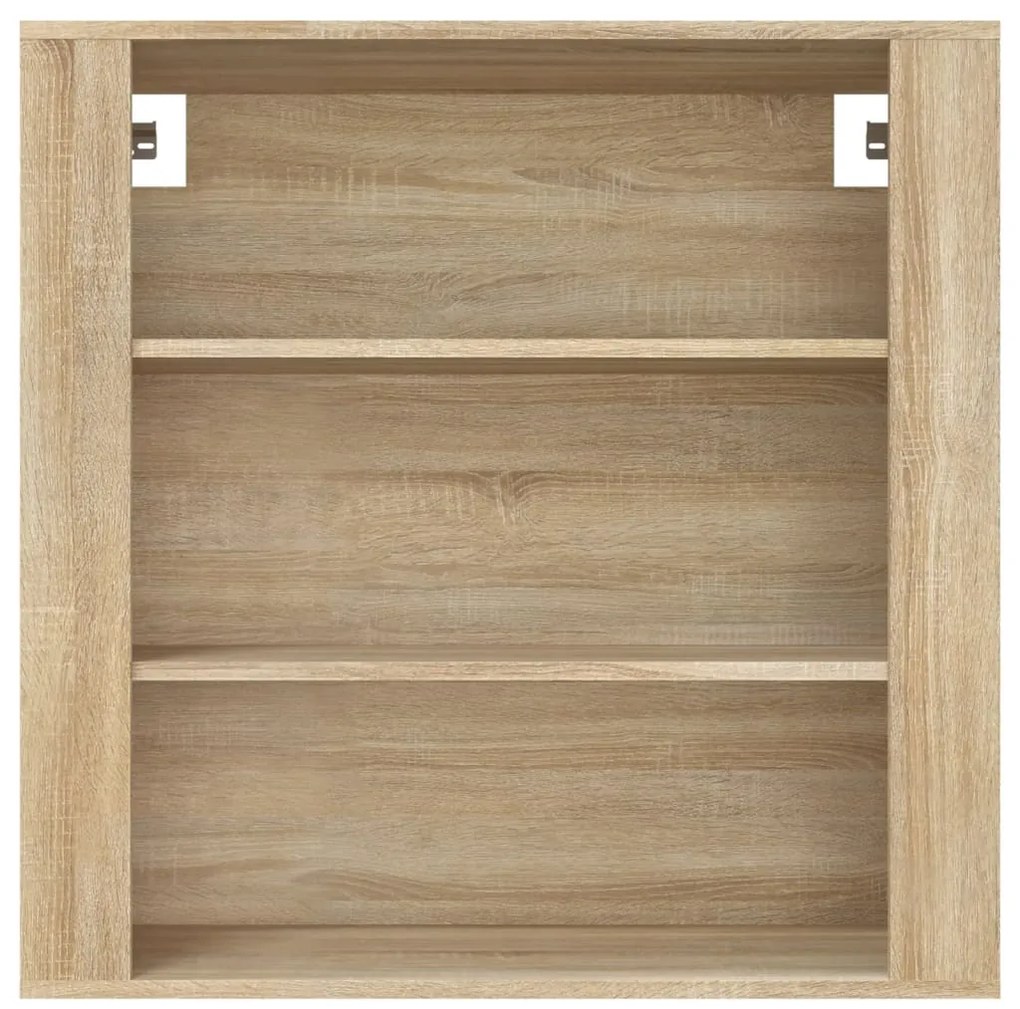 vidaXL Ντουλάπι Τοίχου Sonoma Δρυς 80x33x80 εκ. Επεξεργασμένο Ξύλο