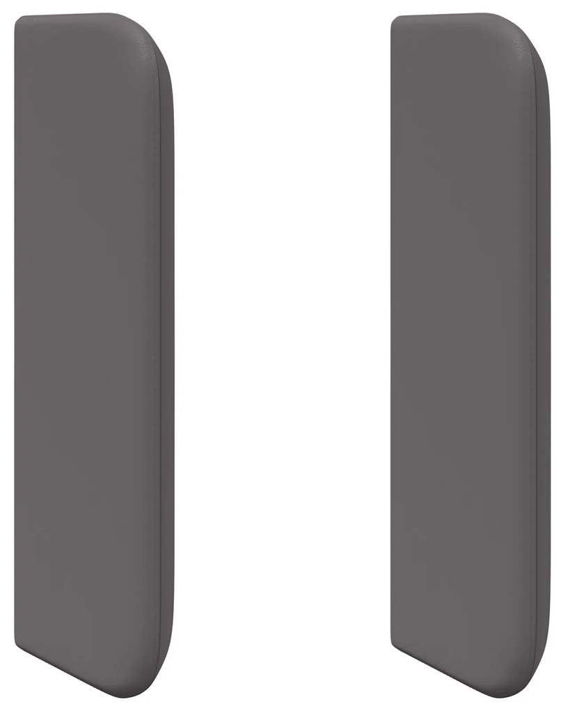 vidaXL Αυτιά Κεφαλής 2 pcs Γκρι 40 x 16 x 5 εκ. Τεχνητό δέρμα