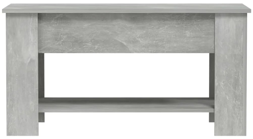 vidaXL Τραπεζάκι Σαλονιού Γκρι Σκυρ. 101x49x52 εκ. Επεξεργασμένο Ξύλο