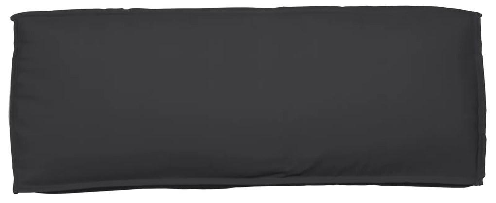 vidaXL Μαξιλάρι Παλέτας για Πλάτη Μαύρο 120x40x12 cm, Ύφασμα Oxford