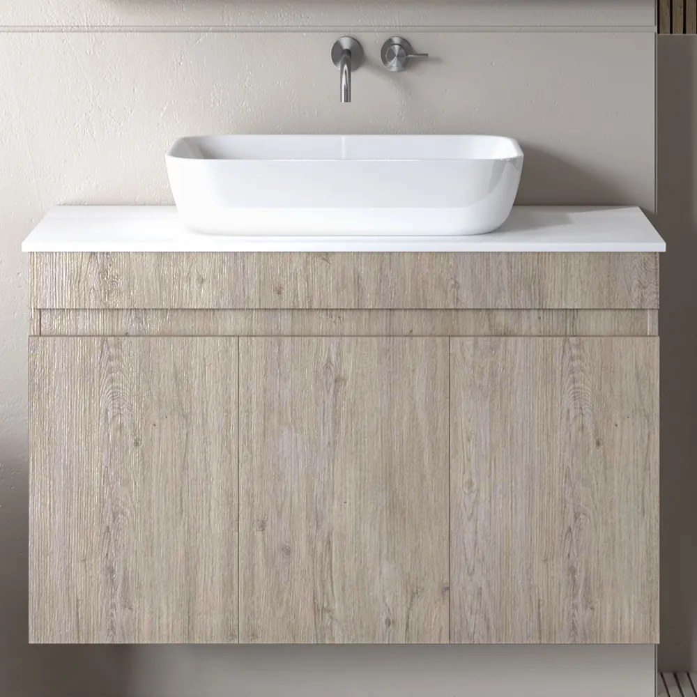 ΣΕΤ ΠΑΓΚΟΥ OMEGA TOP 100cm χρ.BEIGE OAK S3BOMT100BO - S3BOMT100BO