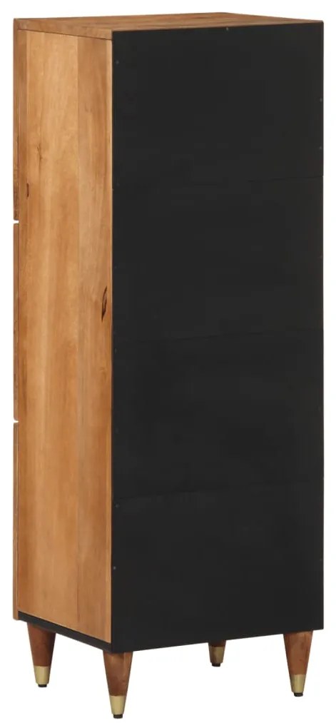 vidaXL Ντουλάπι 40 x 33 x 110 εκ. από Μασίφ Ξύλο Μάνγκο