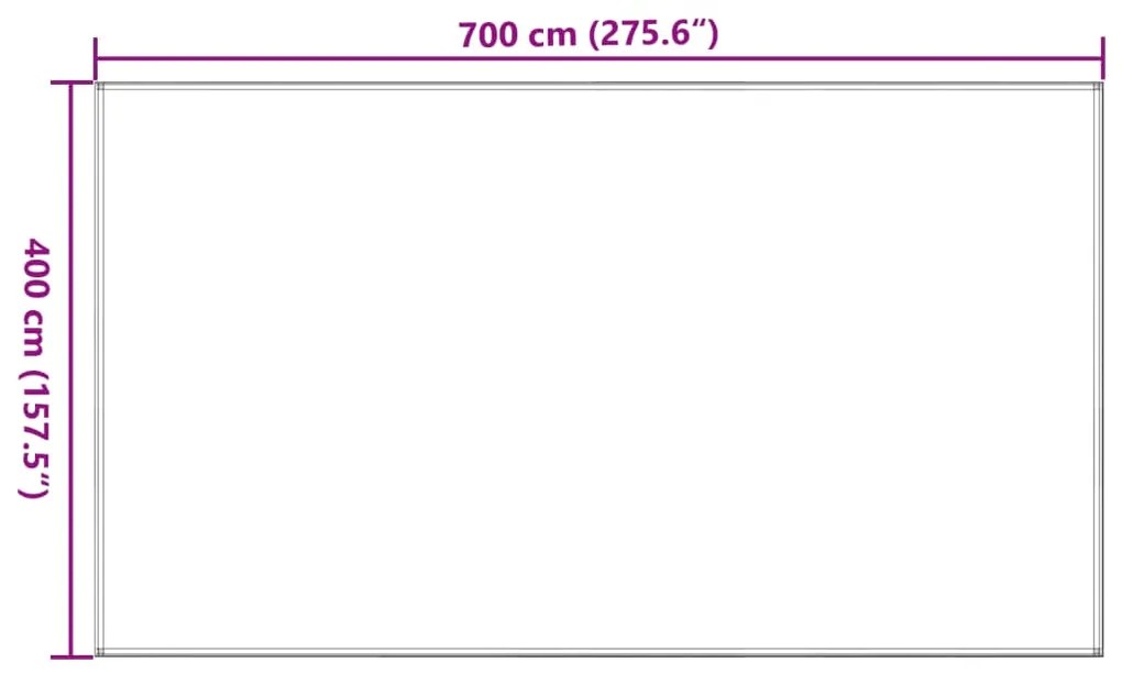 Χαλί Σκηνής Μπεζ 400 x 700 εκ.