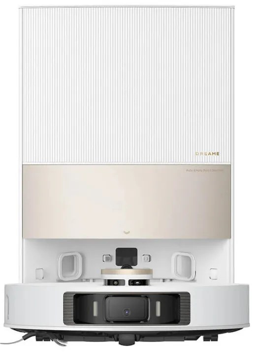 Ρομποτική ηλεκτρική σκούπα Dreame L20 Ultra, 5300 Pa, 5200 mAh, 75W, Έως 300m2, 3D χαρτογράφηση, αισθητήρας LDS, σταθμός φόρτισης, αυτονομία έως 210 λεπτά, Λευκό