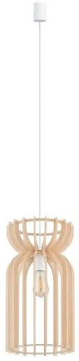 Κρεμαστό Φωτιστικό Οροφής 1xΕ27 Φ26cm Boho Kymi Nowodvorski -10570-Μπεζ 10570