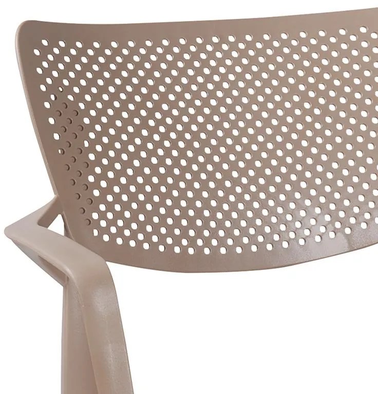 Καρέκλα - Πολυθρόνα Frontline PP cappucino 56x50x83 εκ.