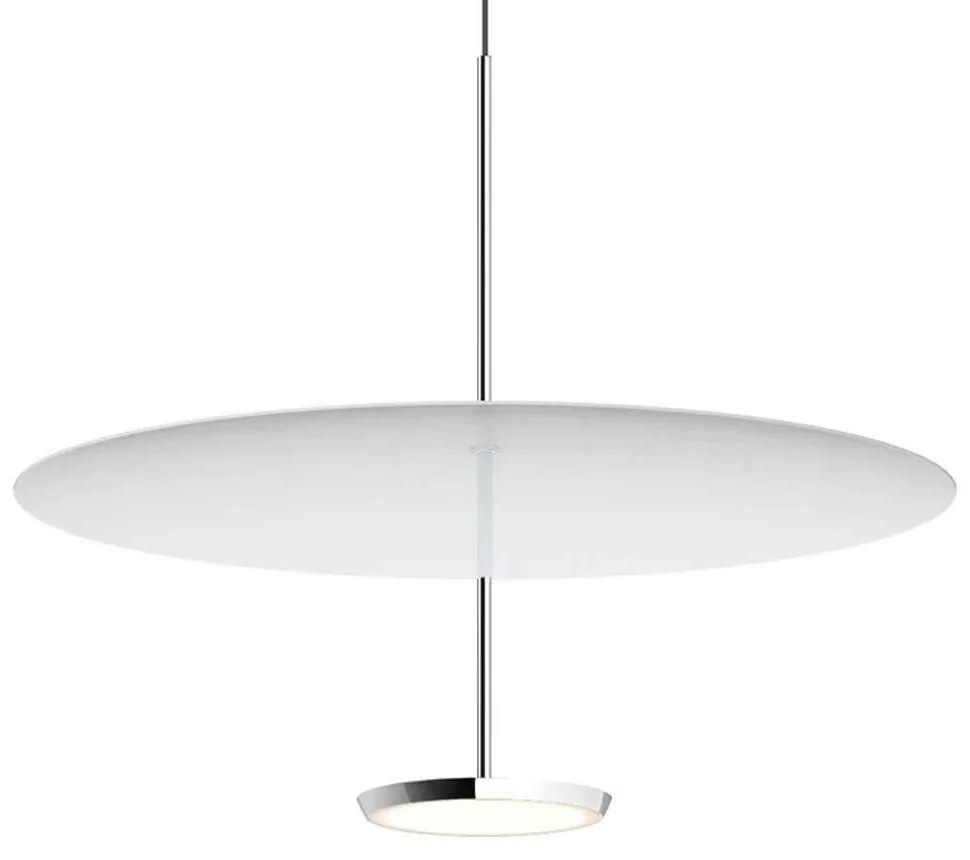 Φωτιστικό Οροφής Sky Dome 24 10570/10574 61x44,4cm Led 1250lm 18W Aluminium-White Pablo Designs