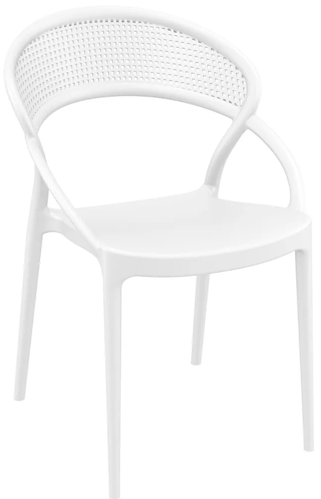 Siesta   Sunset/PL* Chair White  metax-01-00-2471 διάστ.56.0000 x 54.0000 x 82.0000
